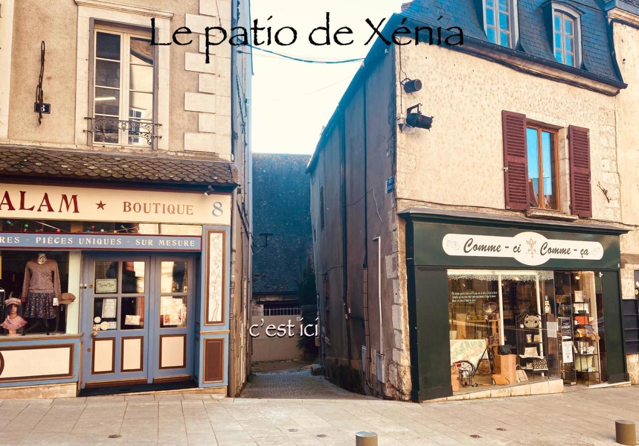 Bed and Breakfast Le patio de Xénia La Charité-sur-Loire Exterior foto